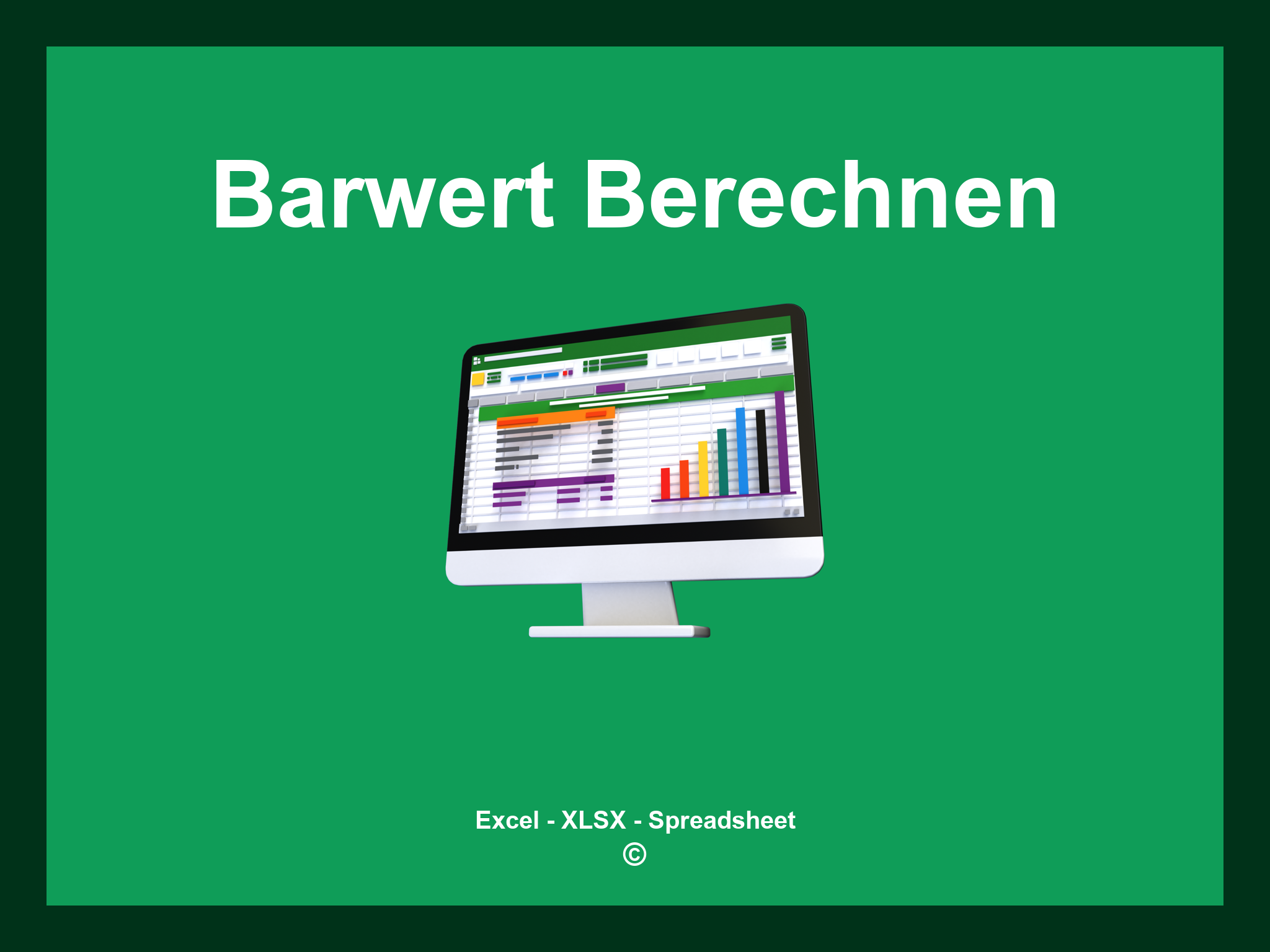 Barwert Berechnen Excel Vorlage
