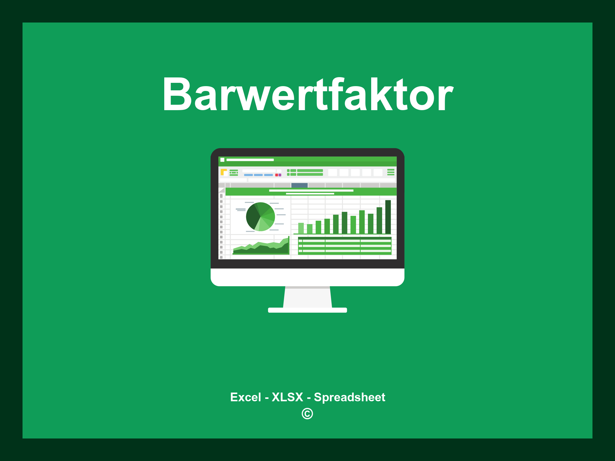 Barwertfaktor Excel