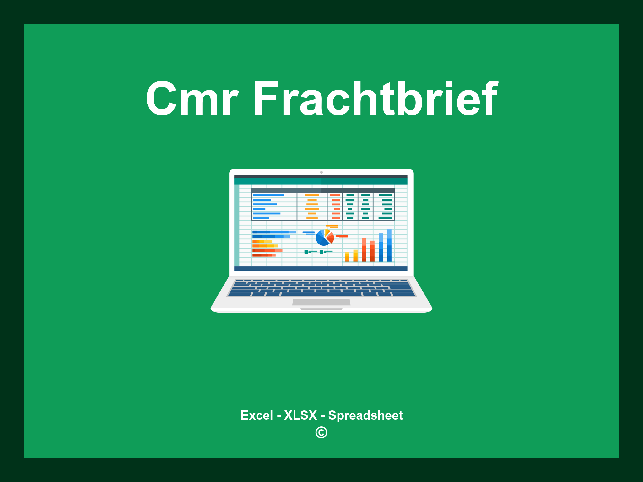 Cmr Frachtbrief Vorlage Excel