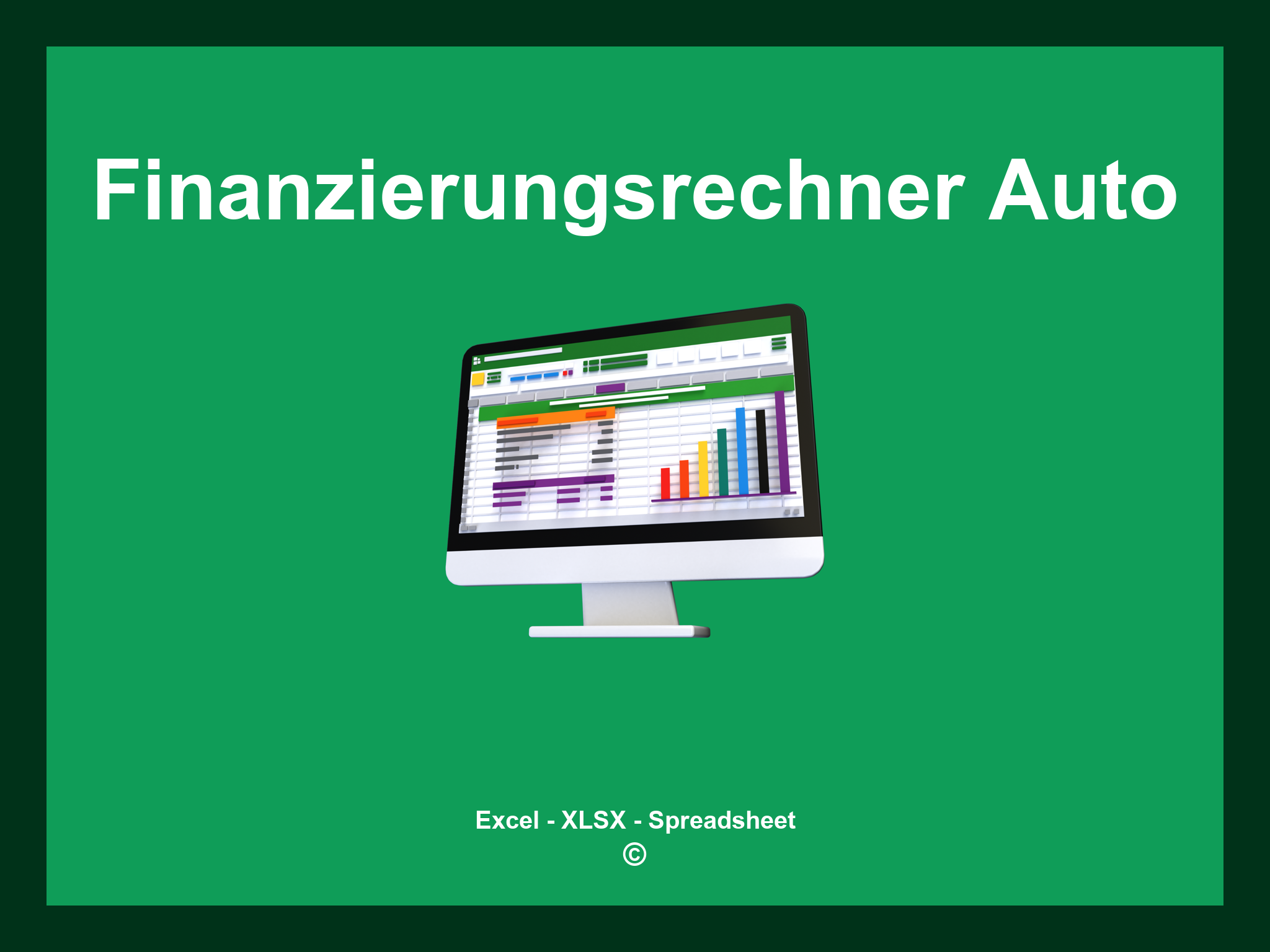 Finanzierungsrechner Auto Excel