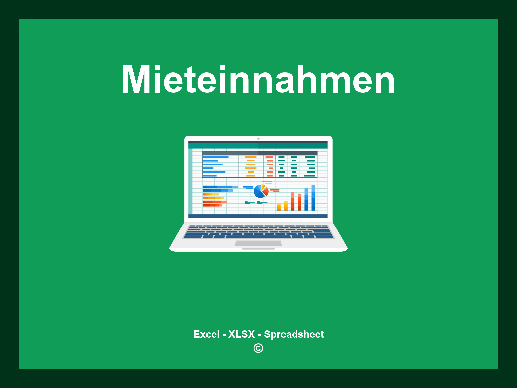Mieteinnahmen Excel Vorlage