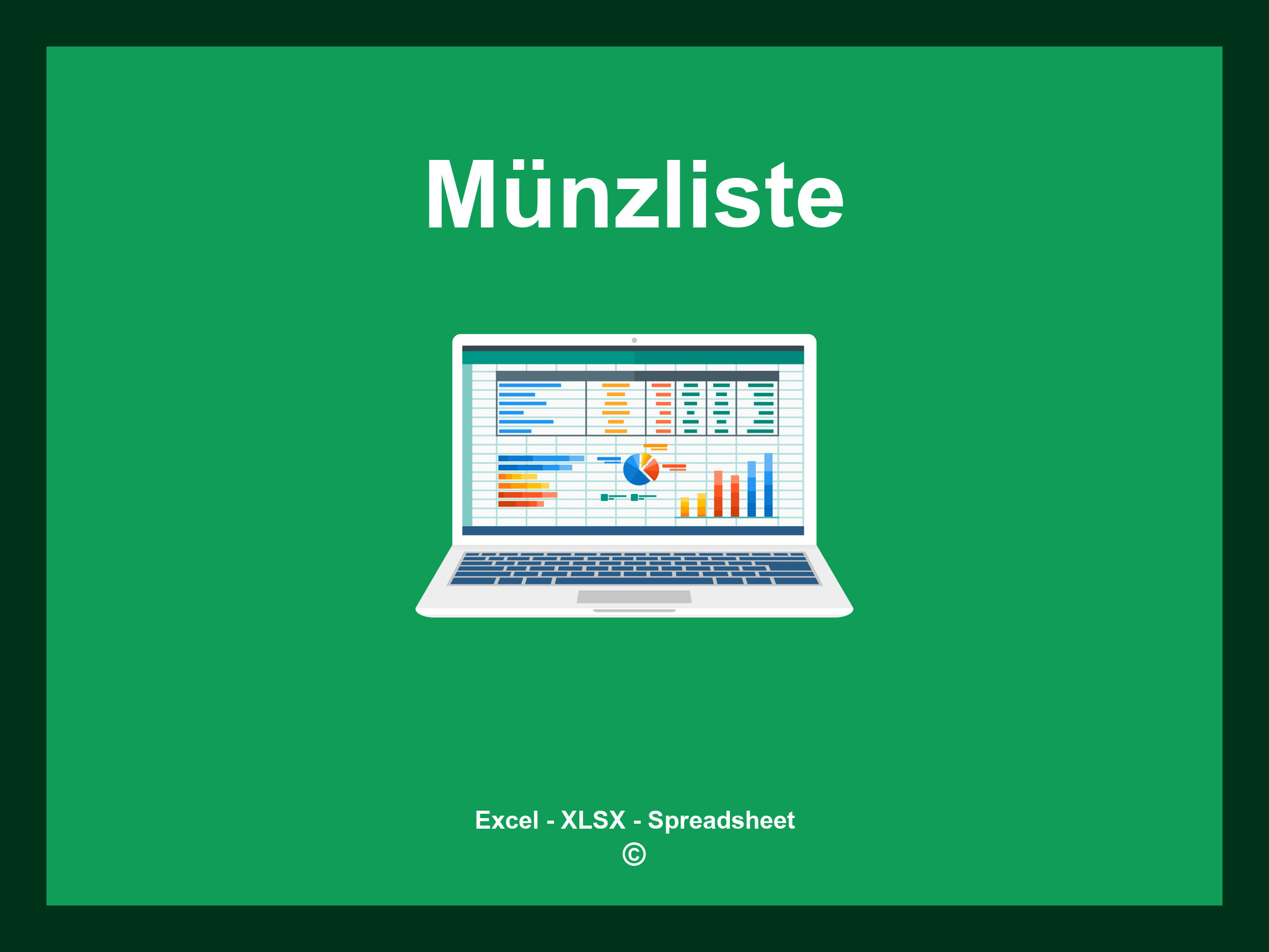 Münzliste Vorlage