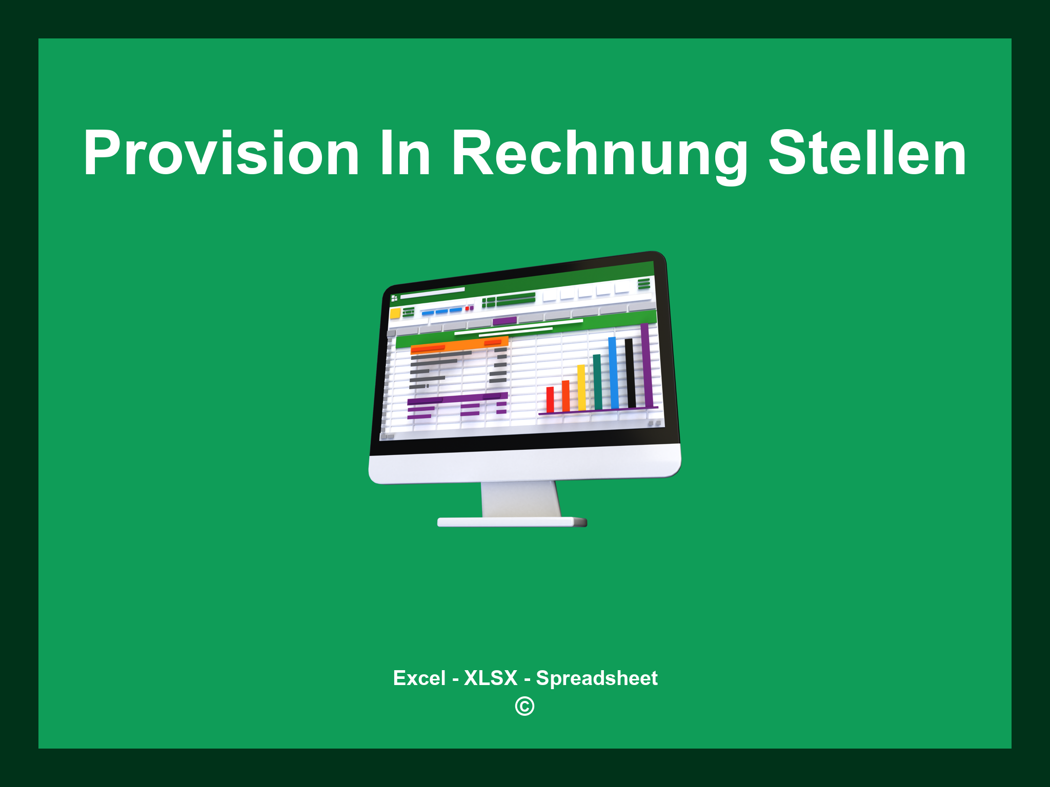 Provision In Rechnung Stellen Muster