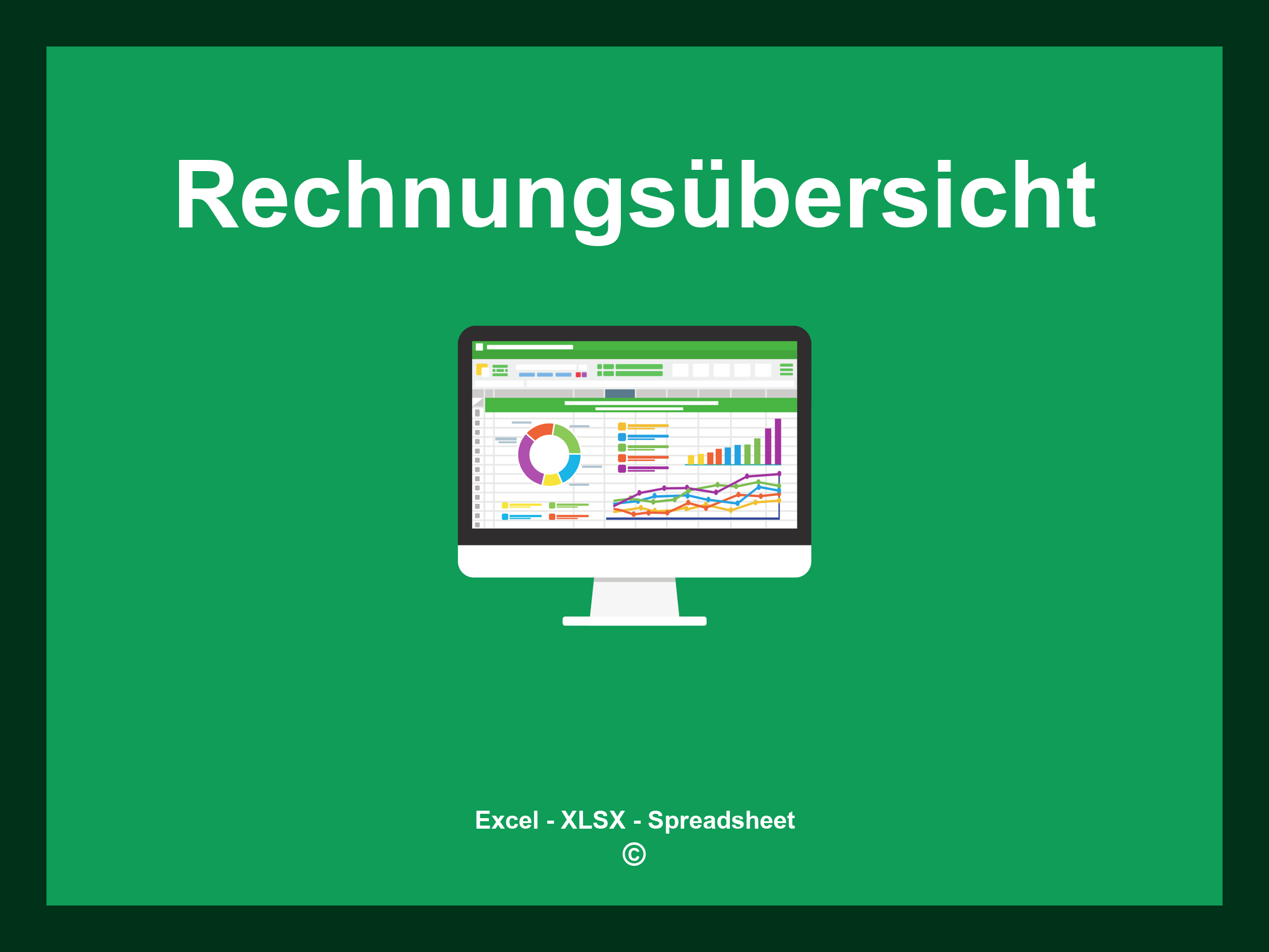 Rechnungsübersicht Excel