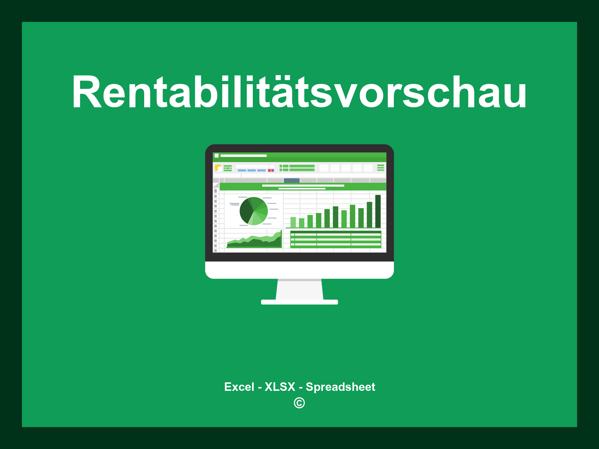 Rentabilitätsvorschau Muster Excel