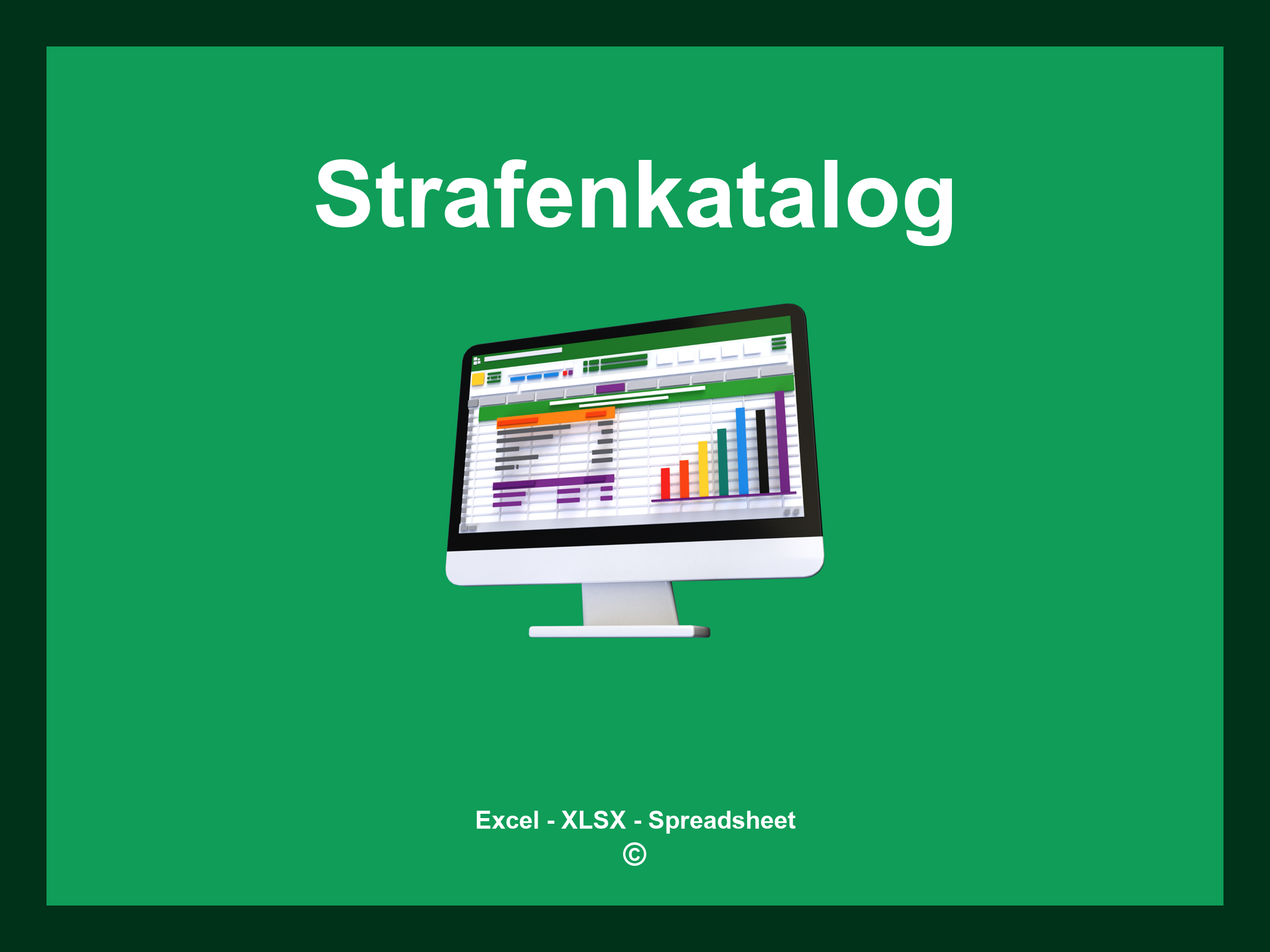 Strafenkatalog Vorlage