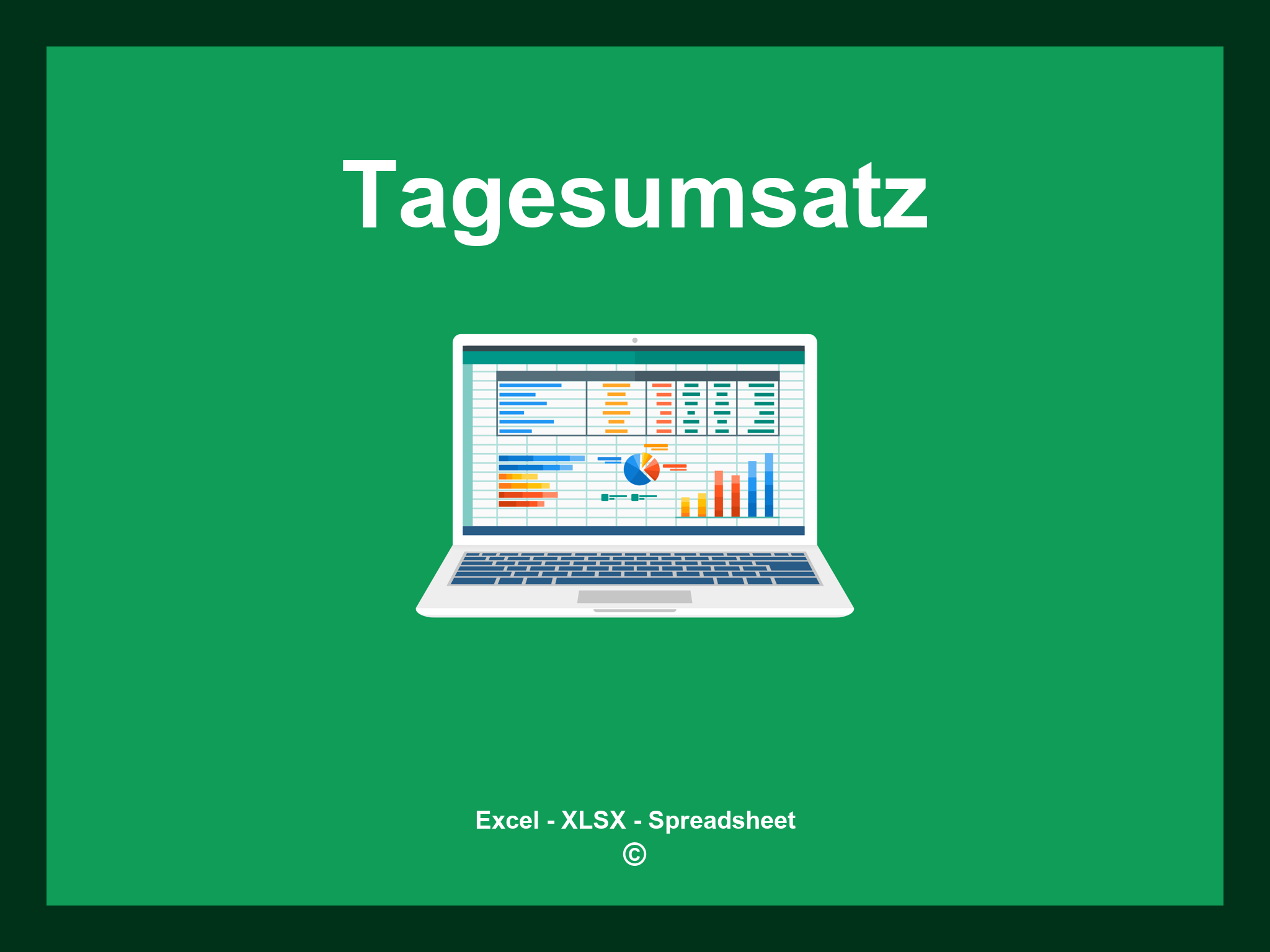 Tagesumsatz Excel Vorlage