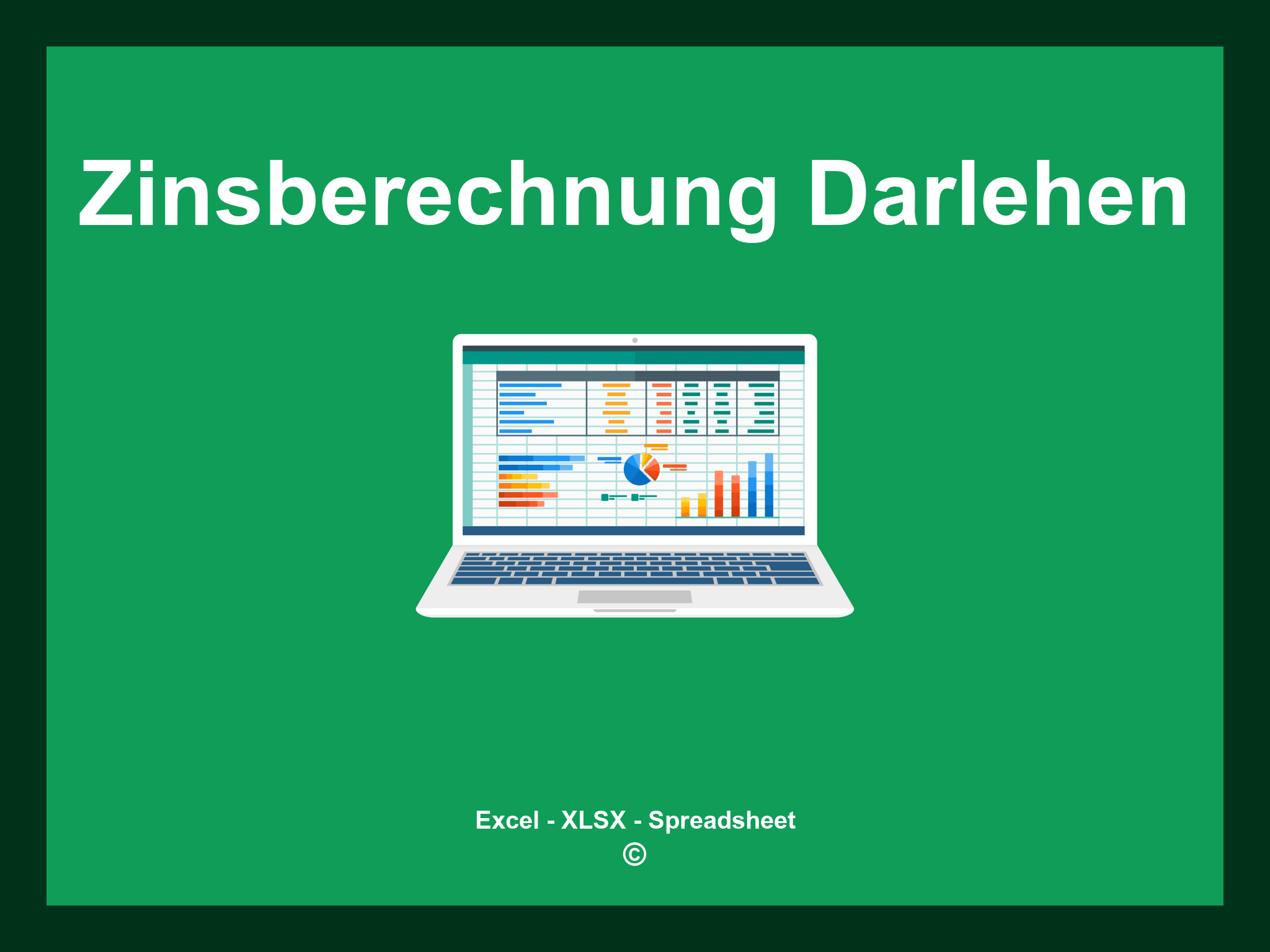 Vorlage Zinsberechnung Darlehen Excel